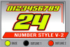 LAYERED NUMBER SET V-2